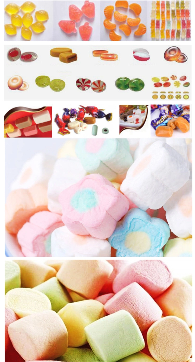 Automatic Soft Chewy Gummy and Jelly Candy Making Machine Depositing Production Line