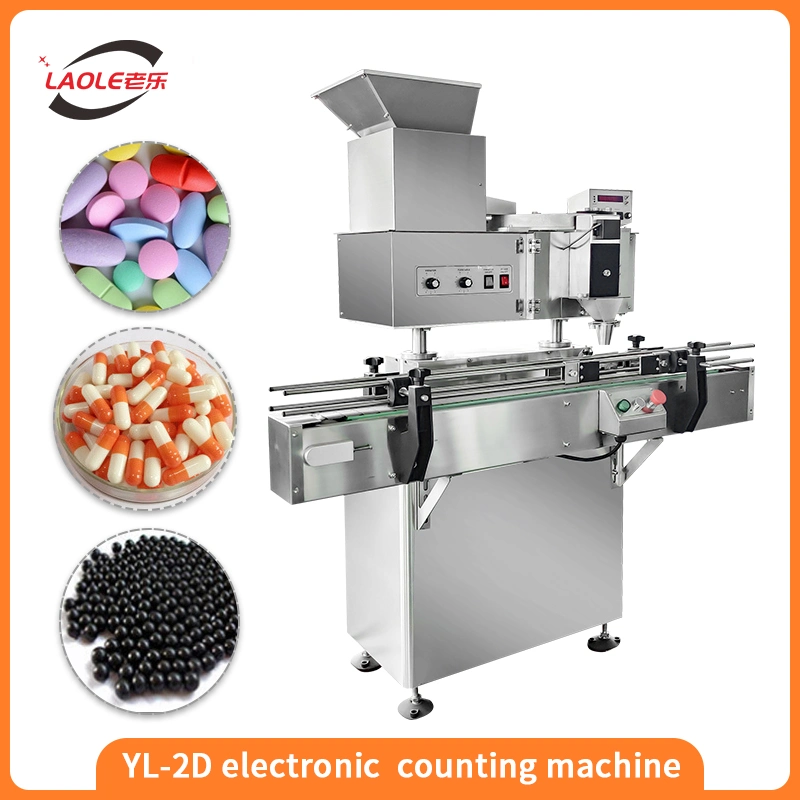 Spj-400 Single Plate Tablet Capsule Counting Machine Semi Automatic Candy Counter Machine