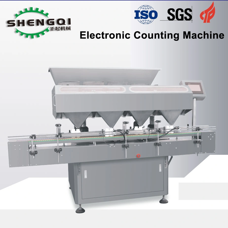 Counting Machine Soft Capsule Production Line Tablet Pill Candy Calcium Tablet Particle Bottling and Canning Machine