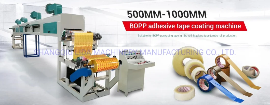 1000mm Adhesive BOPP Film Packing Tape Gumming Machine