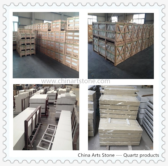 Wholesale China White Artificial Marble Slab for Tiles and Countertop