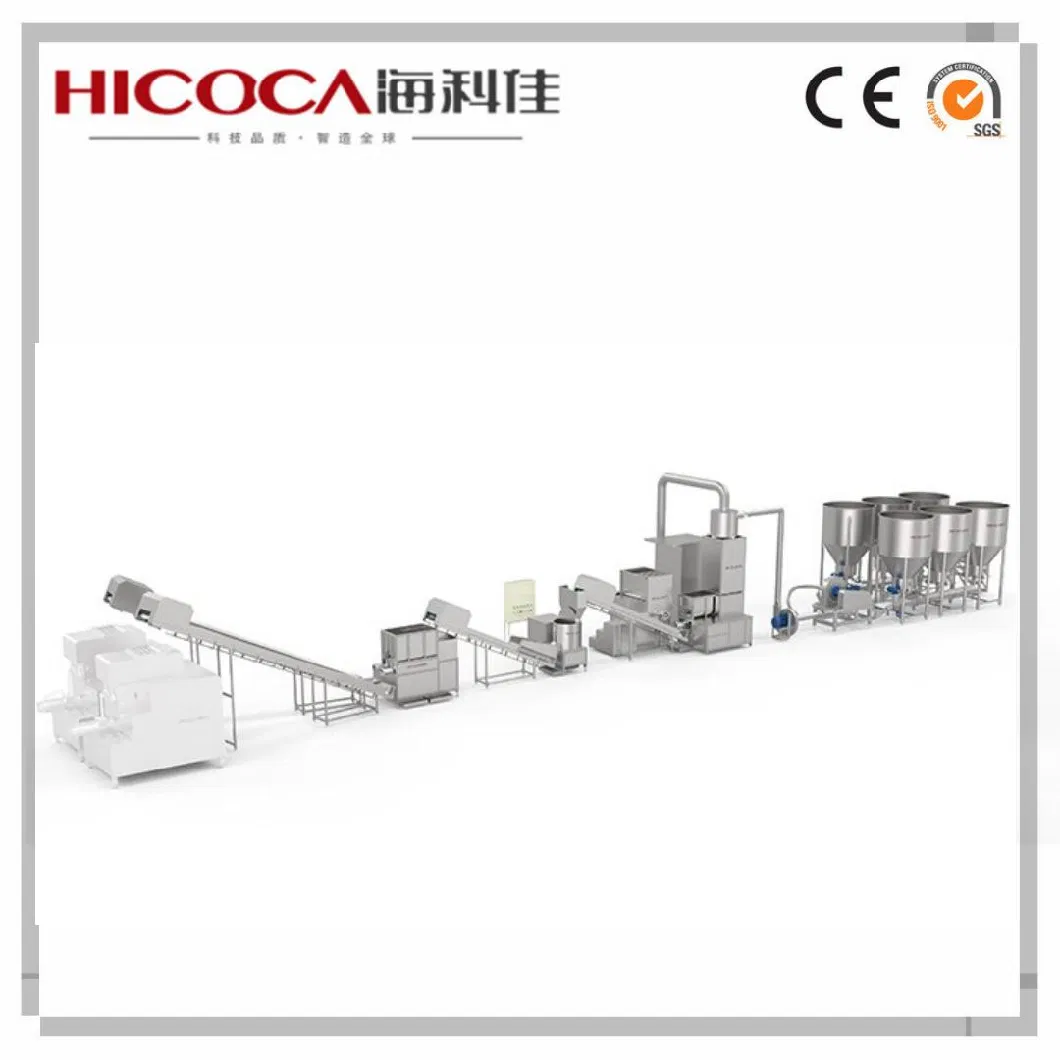 Straight Rice Noodles Pasta Making Equipmenmt Line