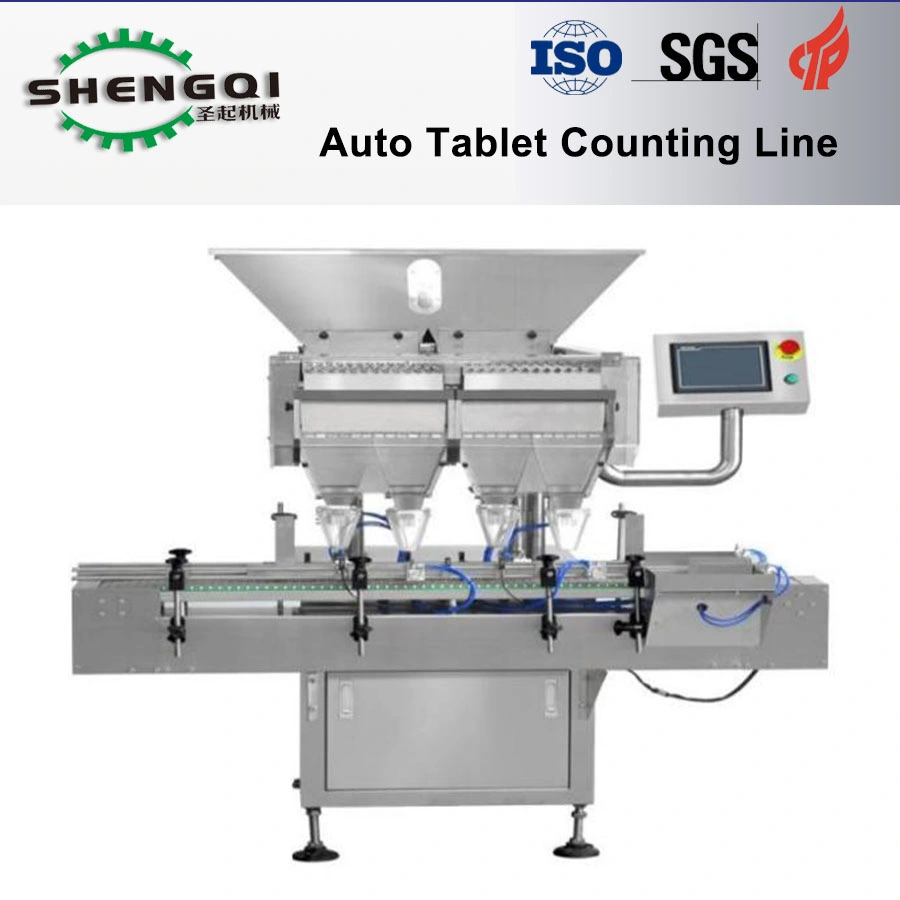 Counting Machine Soft Capsule Production Line Tablet Pill Candy Calcium Tablet Particle Bottling and Canning Machine