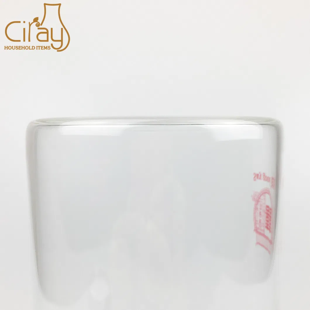 750ml High Borosilicate Glass Food Jar with Custom Logo