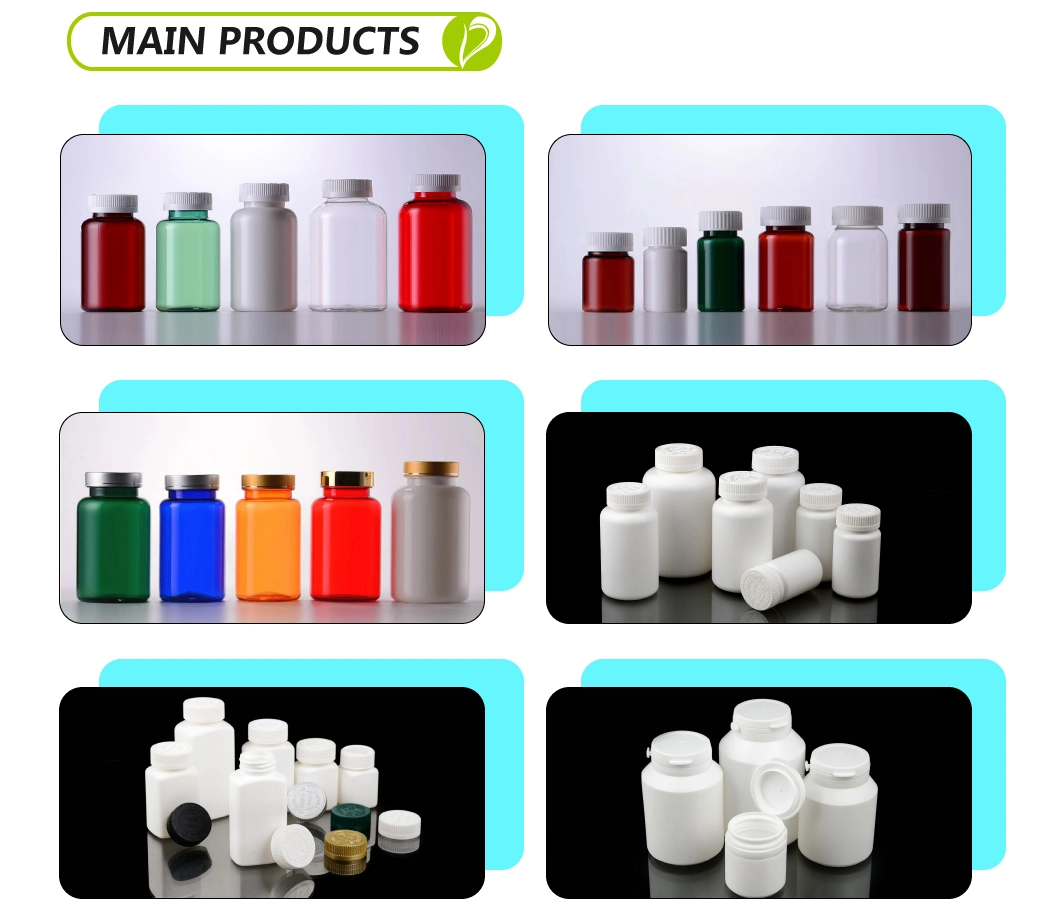 PE 50ml Wholesale Cylinder Small Candy Bottle