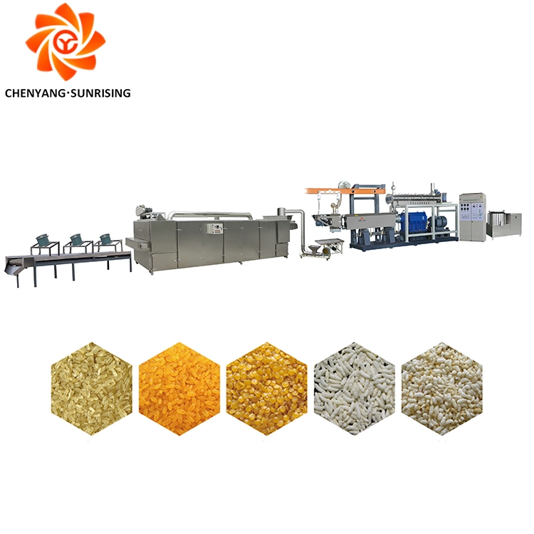 Automatic Artificial Meat Production Processing Machine Line Soya Bean Protein Making Machines