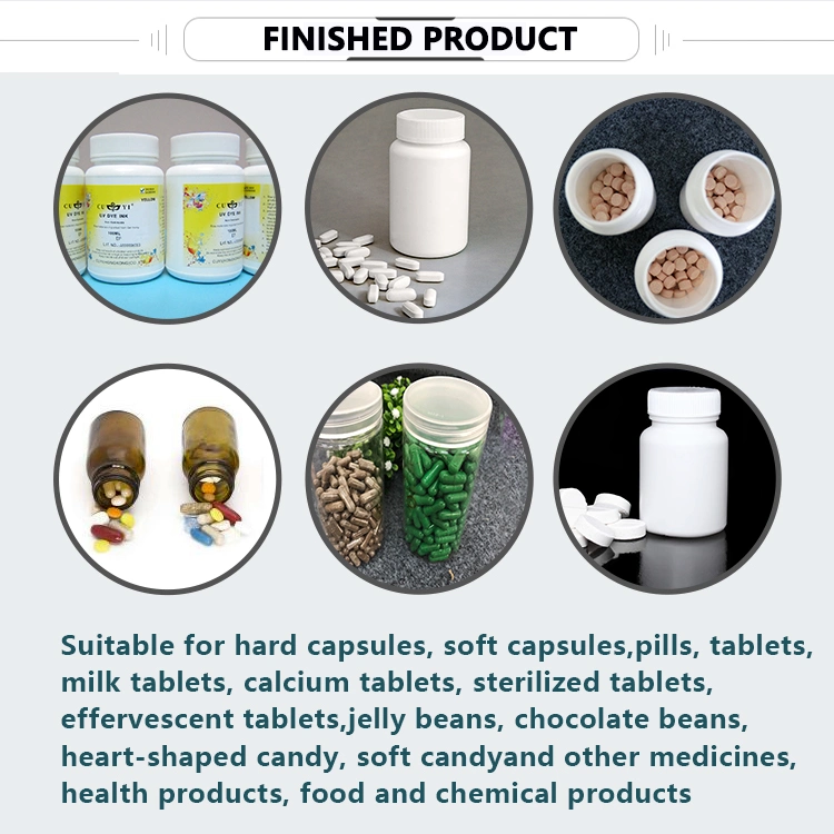 Electronic Candy Capsule Tablet Soft Capsule Counting and Bottling Production Line