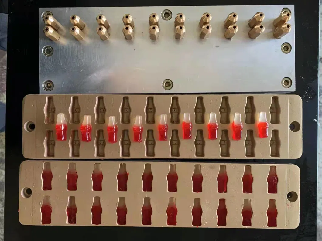 Caramel Bonbons Ligne De Production Fruit Sugar Candy Making Machine Hard Candy Forming Machine