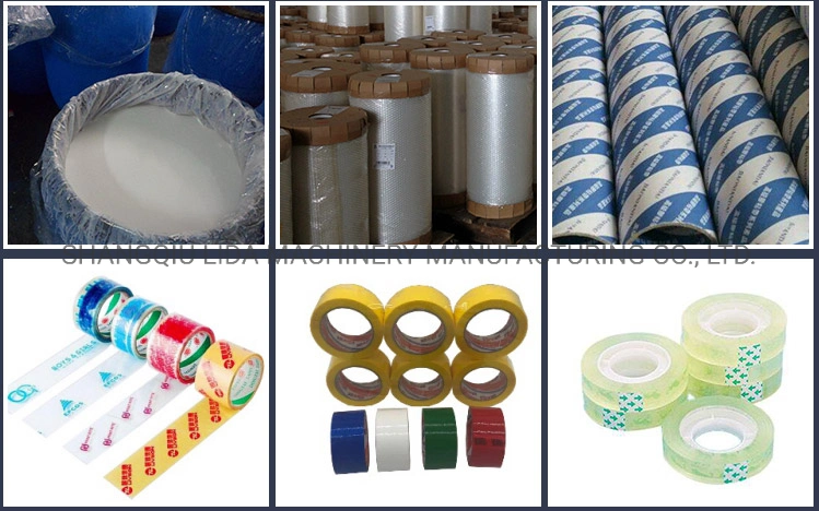 1000mm Adhesive BOPP Film Packing Tape Gumming Machine