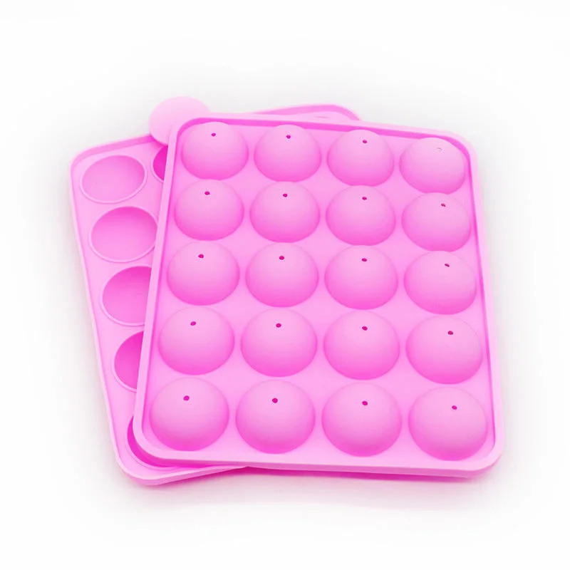 Silicone Cake Lollypop Maker 20 Holes Stand Holder Lollies Mold