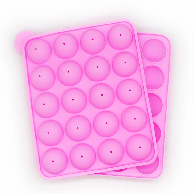 Silicone Cake Lollypop Maker 20 Holes Stand Holder Lollies Mold