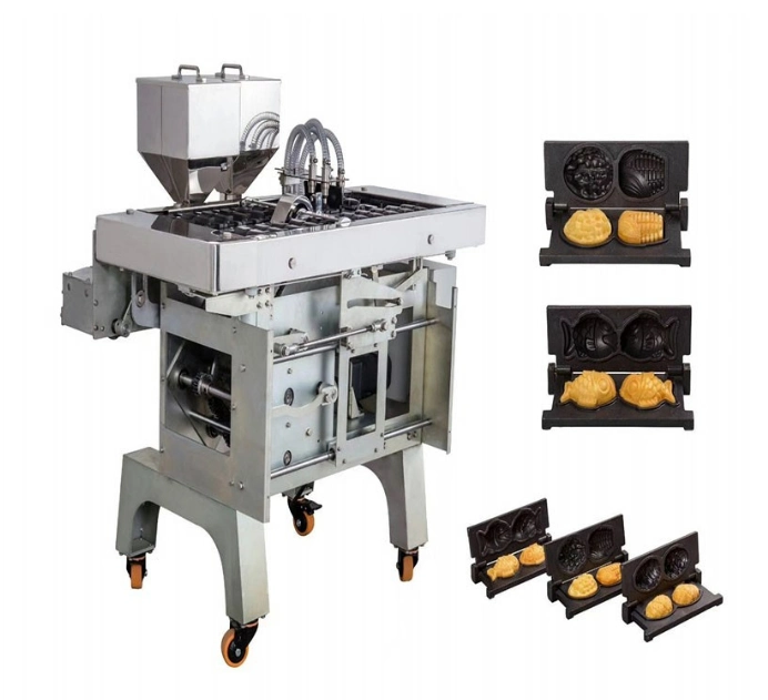 Small Shop Business Use Automatic Cake Making Machine Low Price Manju Manjoo Delimanjoo Mini Bakery Equipment Price