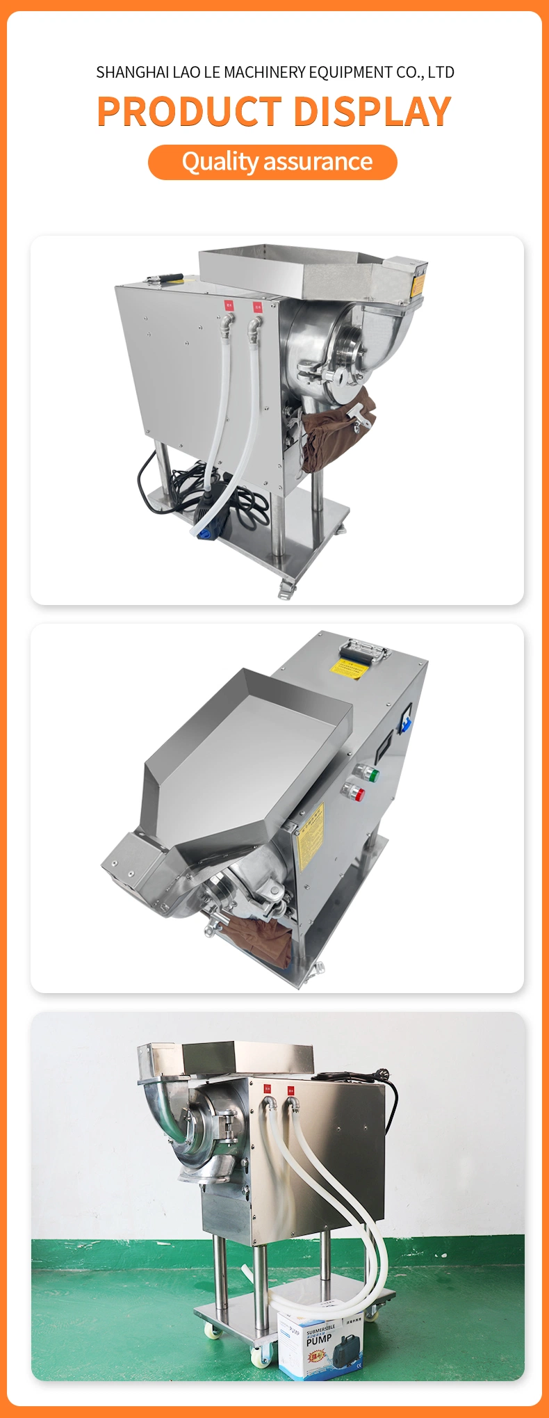 Fs-15 Grain Grinder Mills High-Speed Family Medical Powder Machine