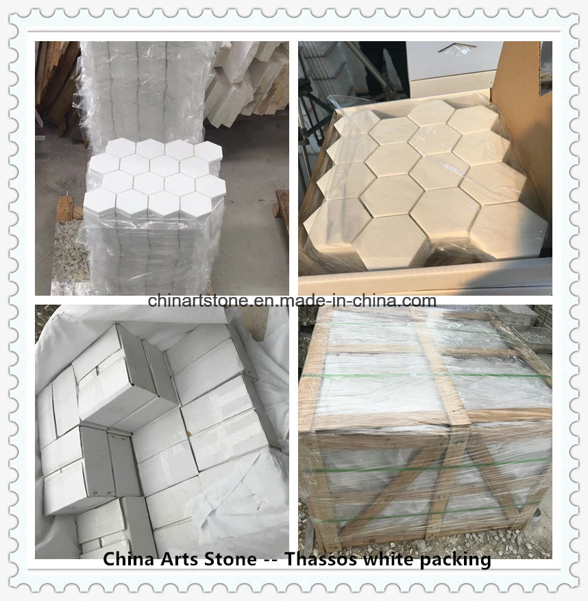 Chinese Pure White Marble Slab for Tiles Products