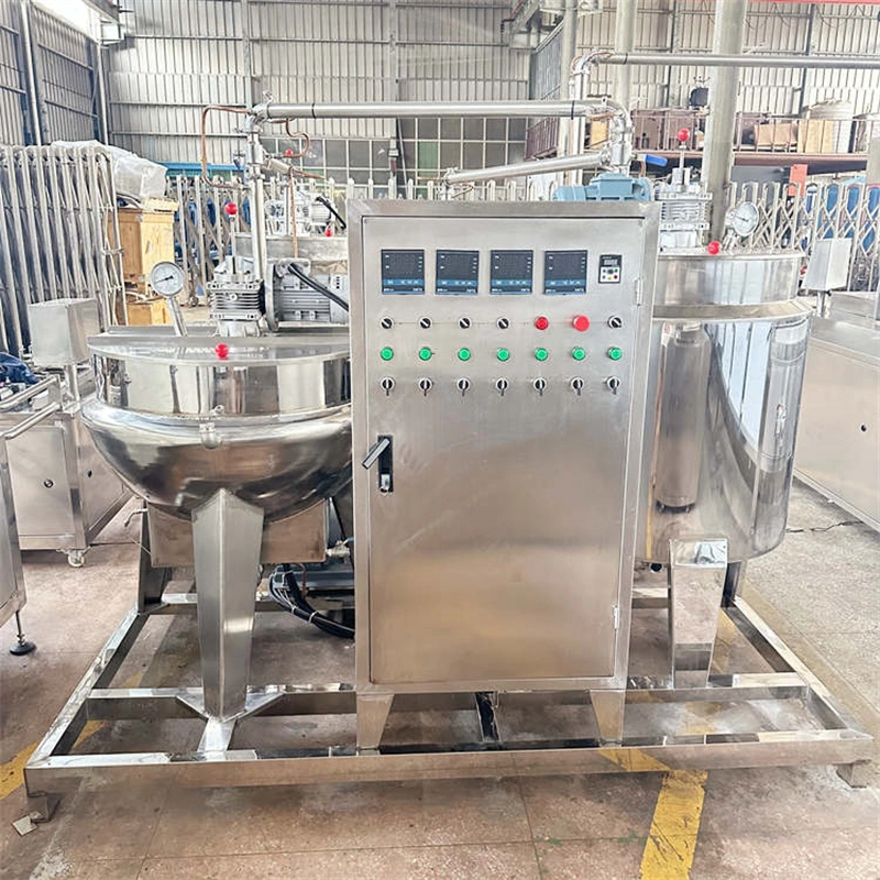 Full Automatic Gelatin Pectin Candy Machine Toffee Candy Filling Jelly Make Machine