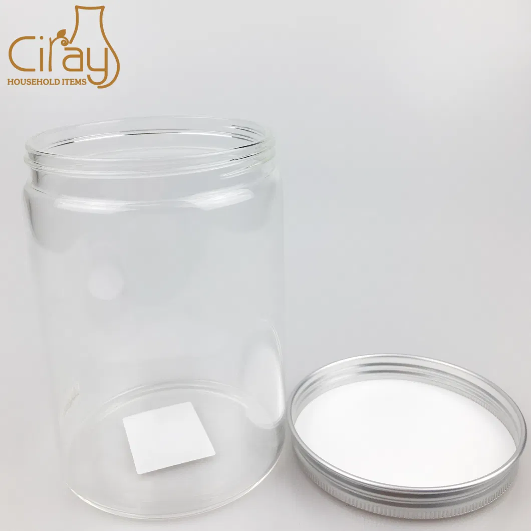 750ml High Borosilicate Glass Food Jar with Custom Logo