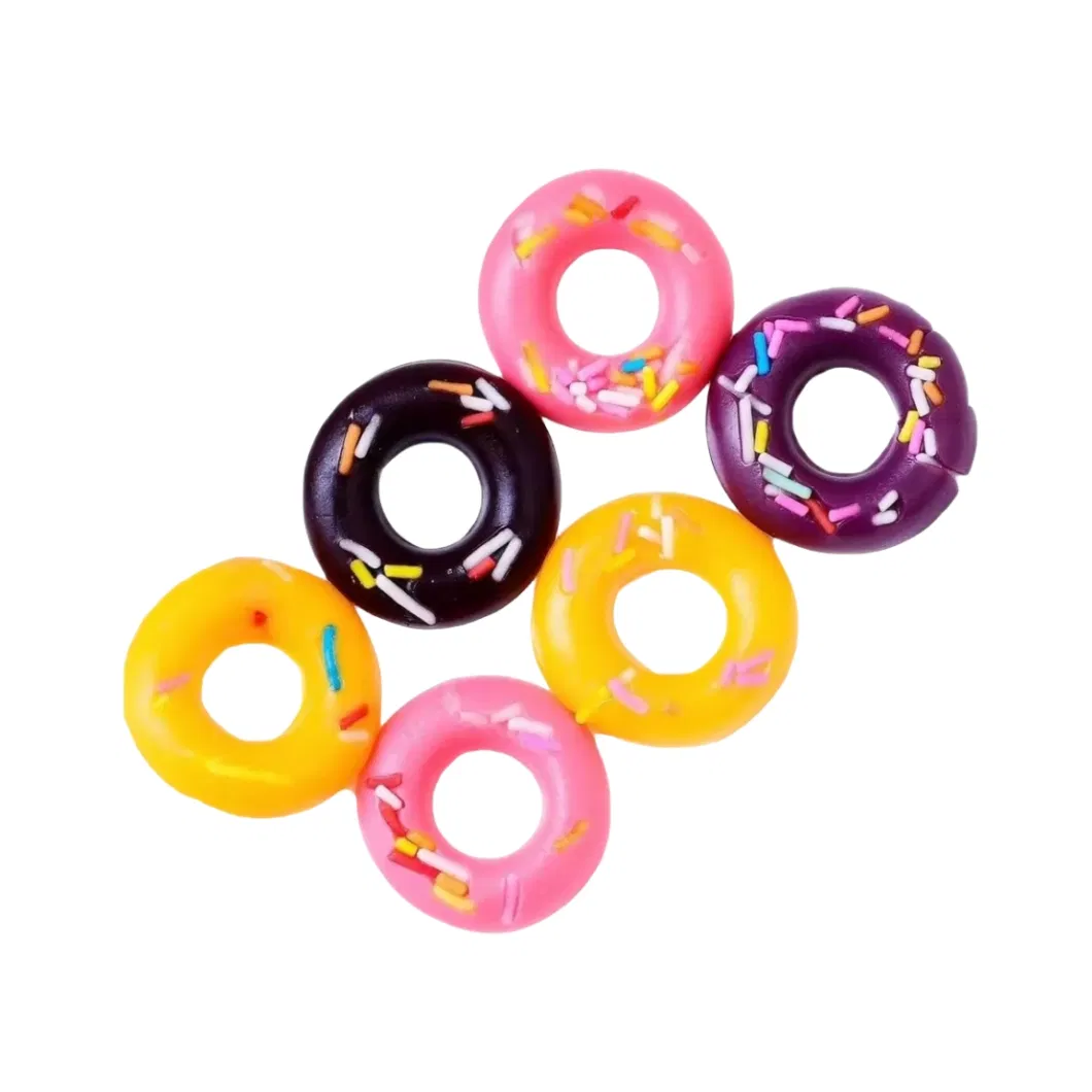 Professional Manufacturer 3D Donut Shape Jam Filed Gummy Fruit Flavor Sweets Soft Candy