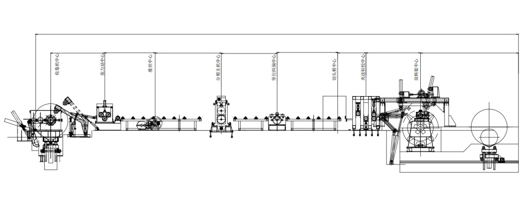 850mm Steel Coil Slitting Machine with Low Price High Efficiency