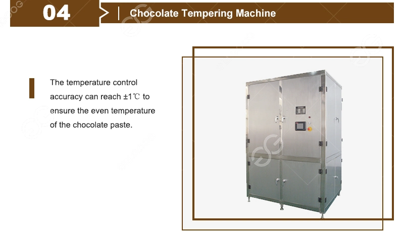 Small Automatic Candy and Chocolate Bean Making Machine Protein Bar Chocolate Production Line