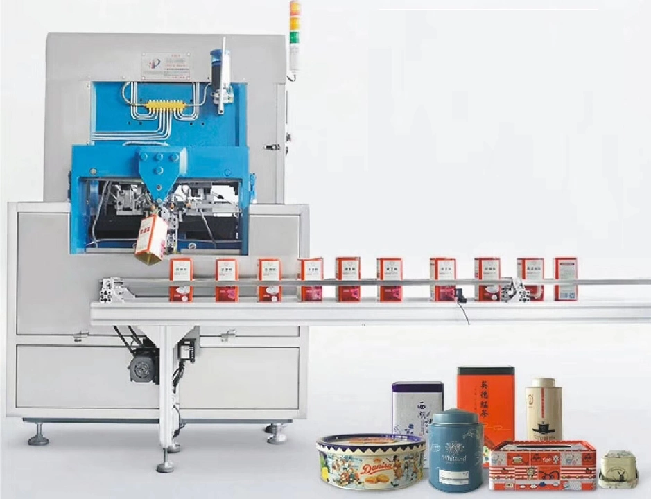 Biscuit Tin Can/ Chewing Gum Tin Can /Irregular Lock Seaming Tin Can Making Machine