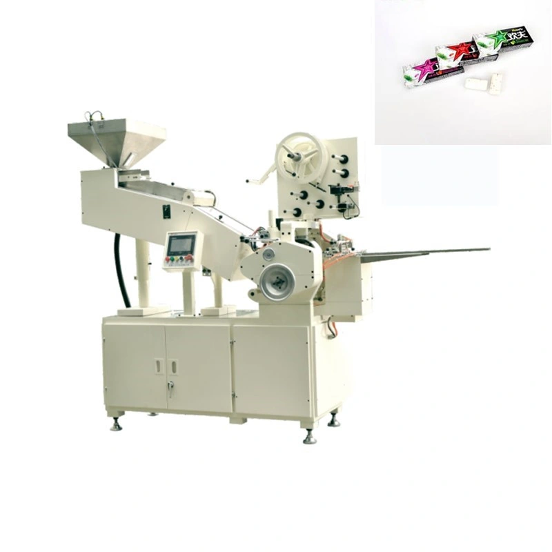 Single Layer Fold Wrapping Machine for Chewing Gum