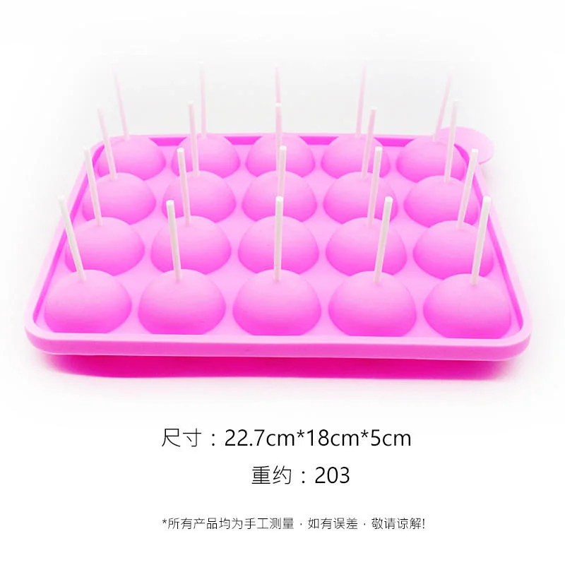 Silicone Cake Lollypop Maker 20 Holes Stand Holder Lollies Mold