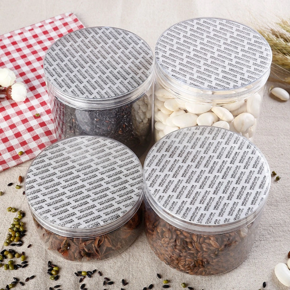 Wanda Customized BPA Free Pet Containers Home and Kitchen Storage for Dry Food, Peanuts, Candy Plastic Cans/Jar/Bottle