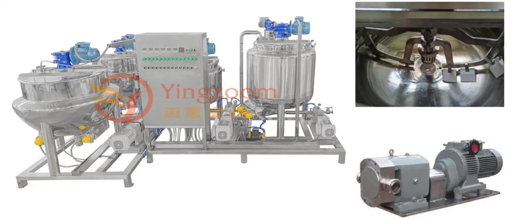 Yingzoom High Production Automatic Soft Jelly Candy Production Line for Sugar Free Gummy Bear Making Machine