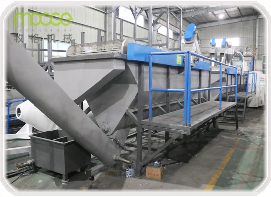 High Output Waste Plastic PET HDPE Bottle Flake Drum Pallet Rubber Lump PVC Pipe LDPE LLDPE PP PE Film Jumbo Woven Bag Recycling Crushing Line Washing Machine