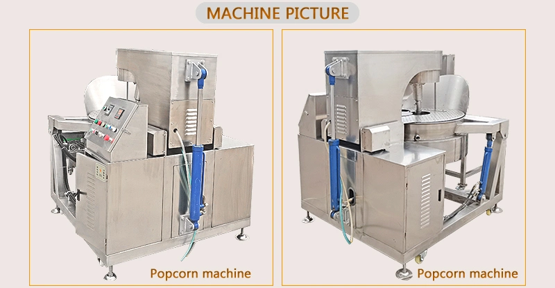 Gas Heating Popcorn Making Machine Commercial Caramel Popcorn Making Machine