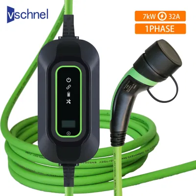 Caricabatterie portatile per auto da 16 A per veicoli elettrici (SCHUKO) tipo IEC 62196 2 caricabatteria EV EVSE