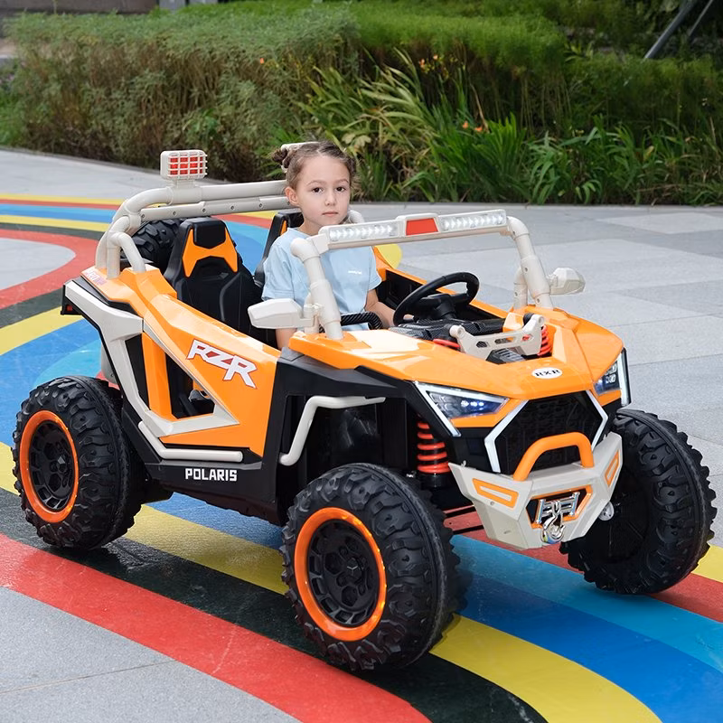 Children′s Electric Four-Wheel off-Road Vehicle Two-Seat Remote Control Male and Female Baby Charging Toy Car