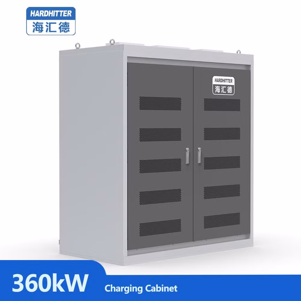 Stazioni di ricarica rapida per veicoli elettrici di tipo split ad alta potenza certificate CE CCS2 Gbt 360kw con terminale di ricarica montato a pavimento commerciale
