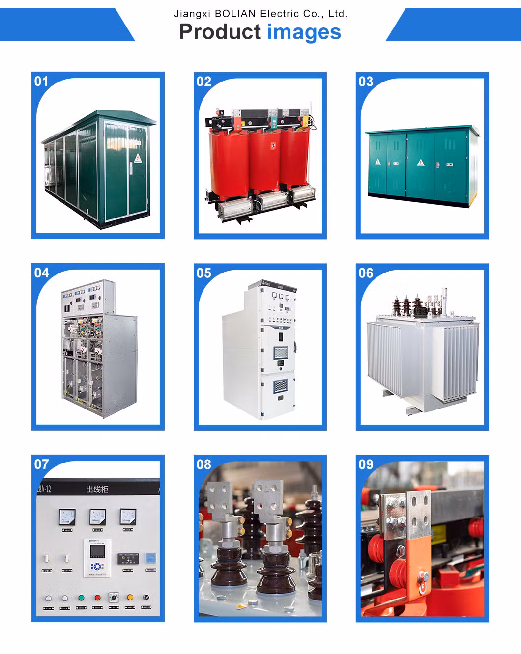 Customizable 10kv Amorphous Alloy Resin Insulated Dry-Type Power Transformer Distribution Transformer