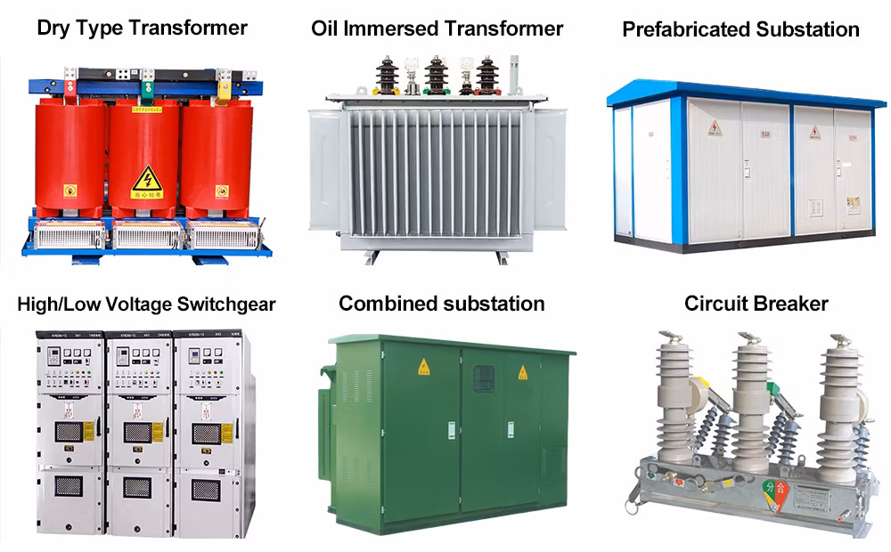 Power Supply Modular Power Distribution Cabinet Pad Mounted Transformer Prefabricated Transformer Substation