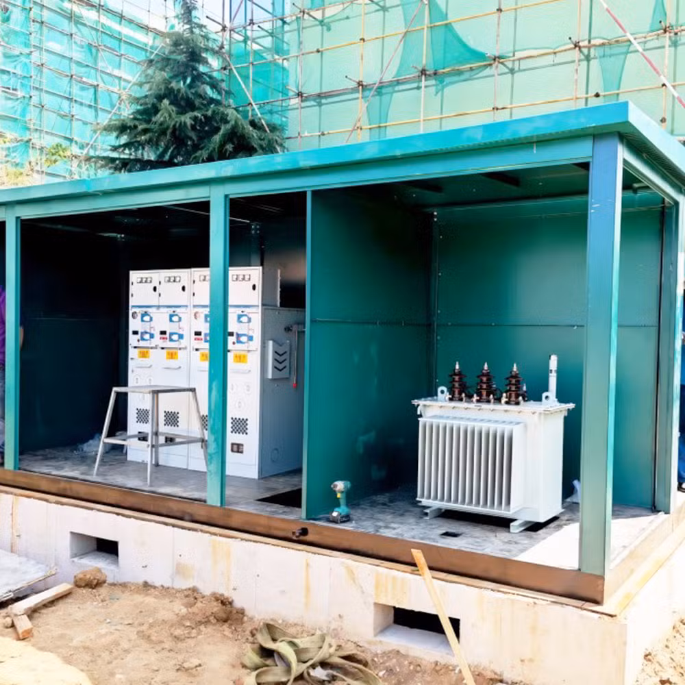 Power Supply Modular Power Distribution Cabinet Pad Mounted Transformer Prefabricated Transformer Substation
