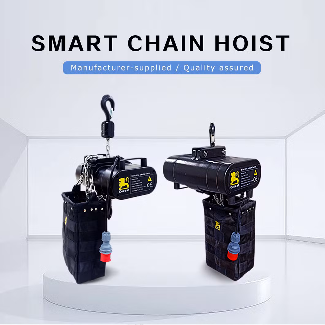 Coreat Electric Chain Block Hoist 1000kg D8+ Stage Hoist Rigging