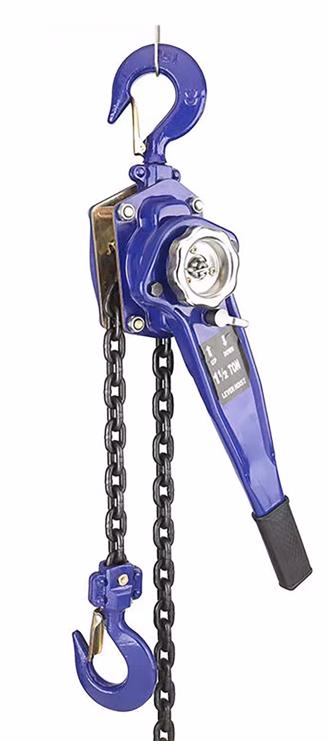 China Factory G80 Chain Safety Lever Hoist Manual Hoist Portable Can Be Customized 4 Ton 4.5ton Chain Hoist Load-Bearing Strength Reinforced Material