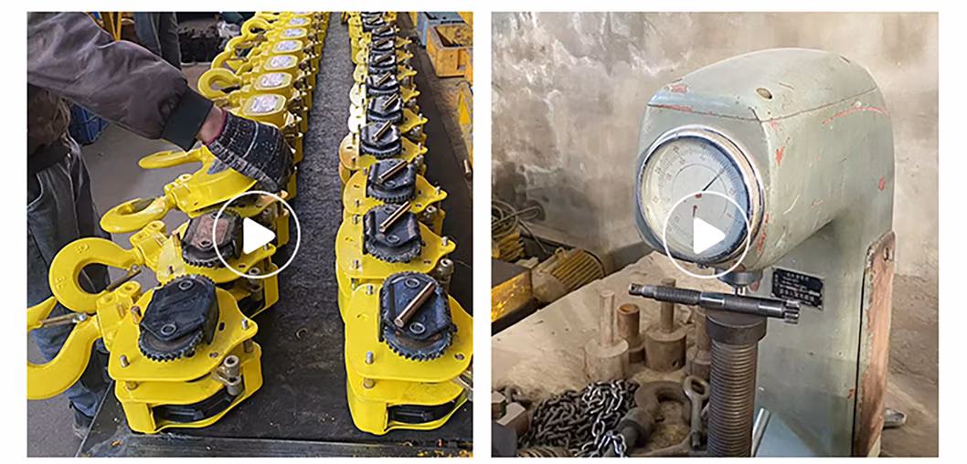 China Factory Direct Construction Chain Block 1t 2t 3t 5t Smooth Unstuck Chain Double Brake More Secure Chain Block Manual Chain Block
