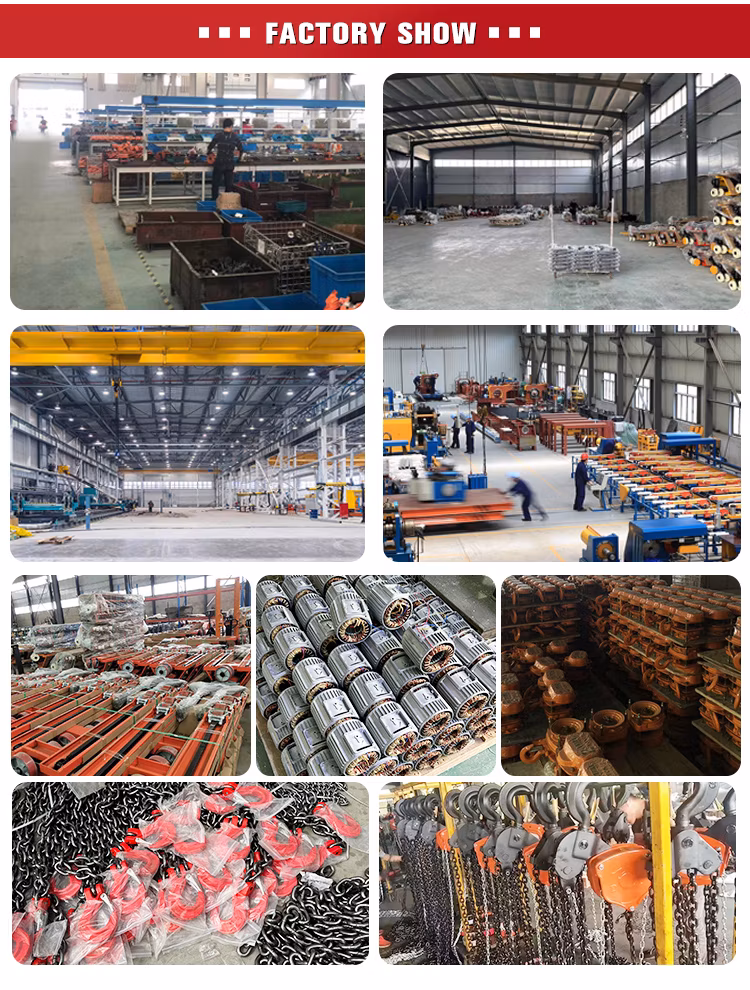 1-10ton Manual Chain Hoist Hand Block Hoist Winch Chain Pulley Block