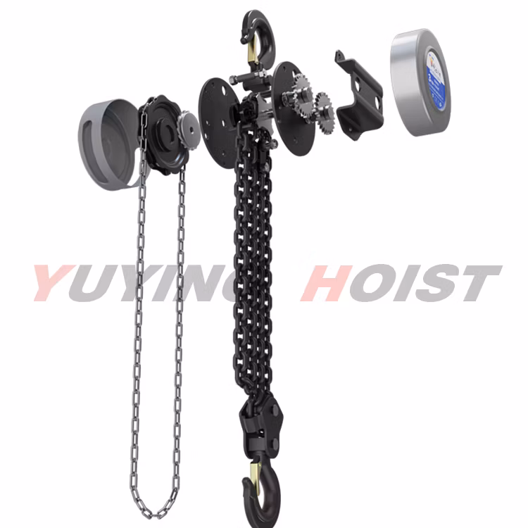 1-10ton Manual Chain Hoist Hand Block Hoist Winch Chain Pulley Block