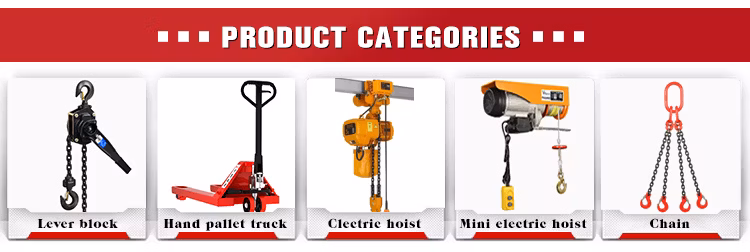 1-10ton Manual Chain Hoist Hand Block Hoist Winch Chain Pulley Block