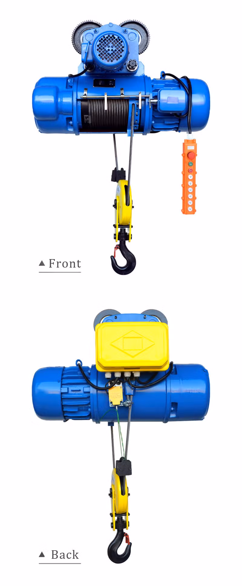 Manual Electric Swing Operated Chain Hoist Single or Double Speed for Sale