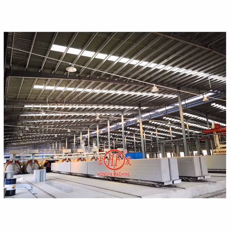 New Style Block Panel Brick Machine Parts AAC and AAC Block Making Machine for Sales AAC Making Machine Manufacturer AAC Plant Factory
