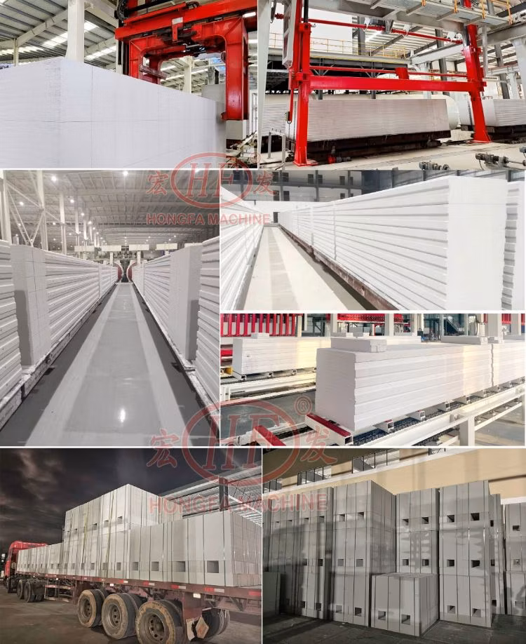 New Style Block Panel Brick Machine Parts AAC and AAC Block Making Machine for Sales AAC Making Machine Manufacturer AAC Plant Factory