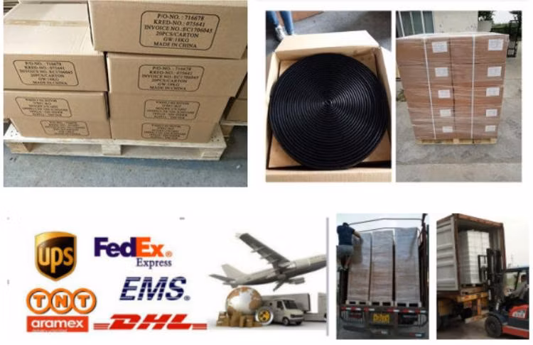 Rubber Gasket Profile Excellent Flexibility PVC Rubber Seal Strip for Container Door