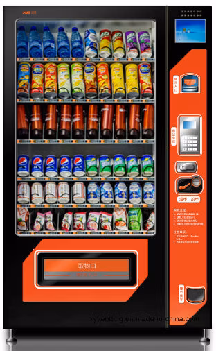 Hot Sell Market Snack Drink Vending Machine Chocolate Candy Cakes