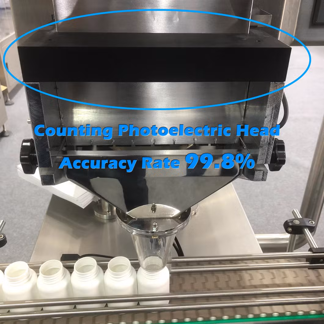 Factory Price Automatic 24 Channels Automated Soft Gel Capsule Candy Gummy Capsule Tablet Counter Counting Machine