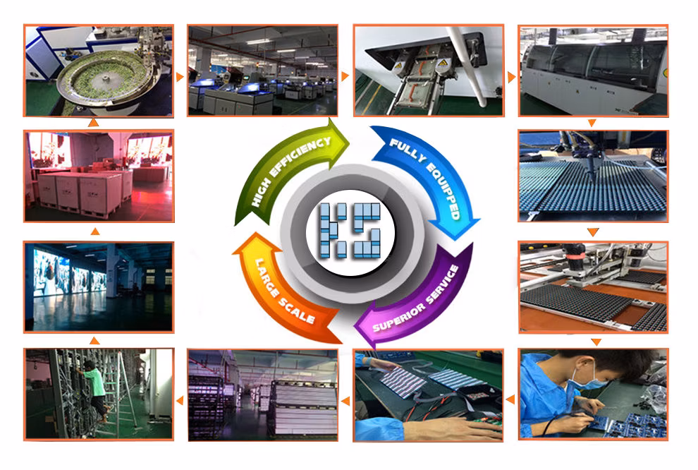 P2.5 P2.6 P2.9 P3 P3.91 P4 P4.81 P5 P6mm High HD Stage Advertising Full Color Rental Panel Indoor Wall Video DJ Booth LED Display Screen