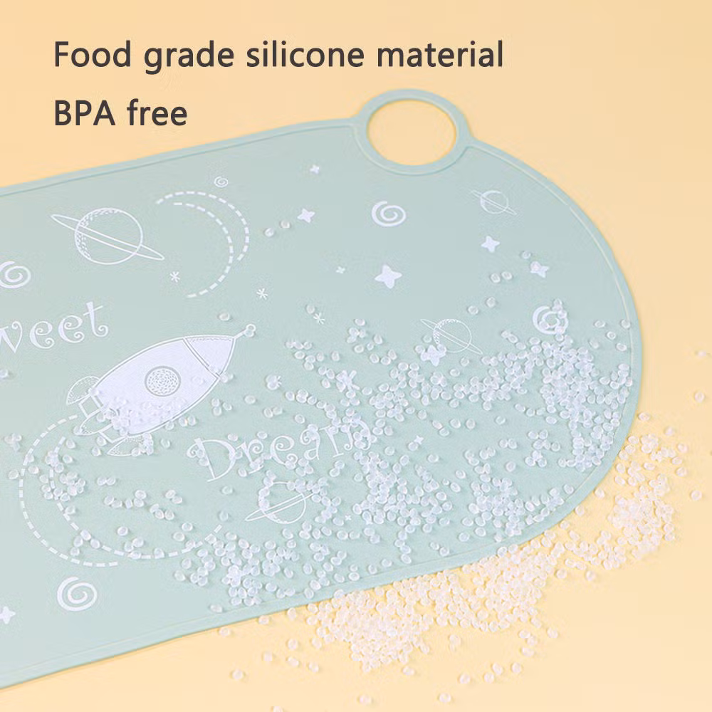 Silicone Baby Placemats Kids Dining Table Place Mats Placemat for Toddlers Kids